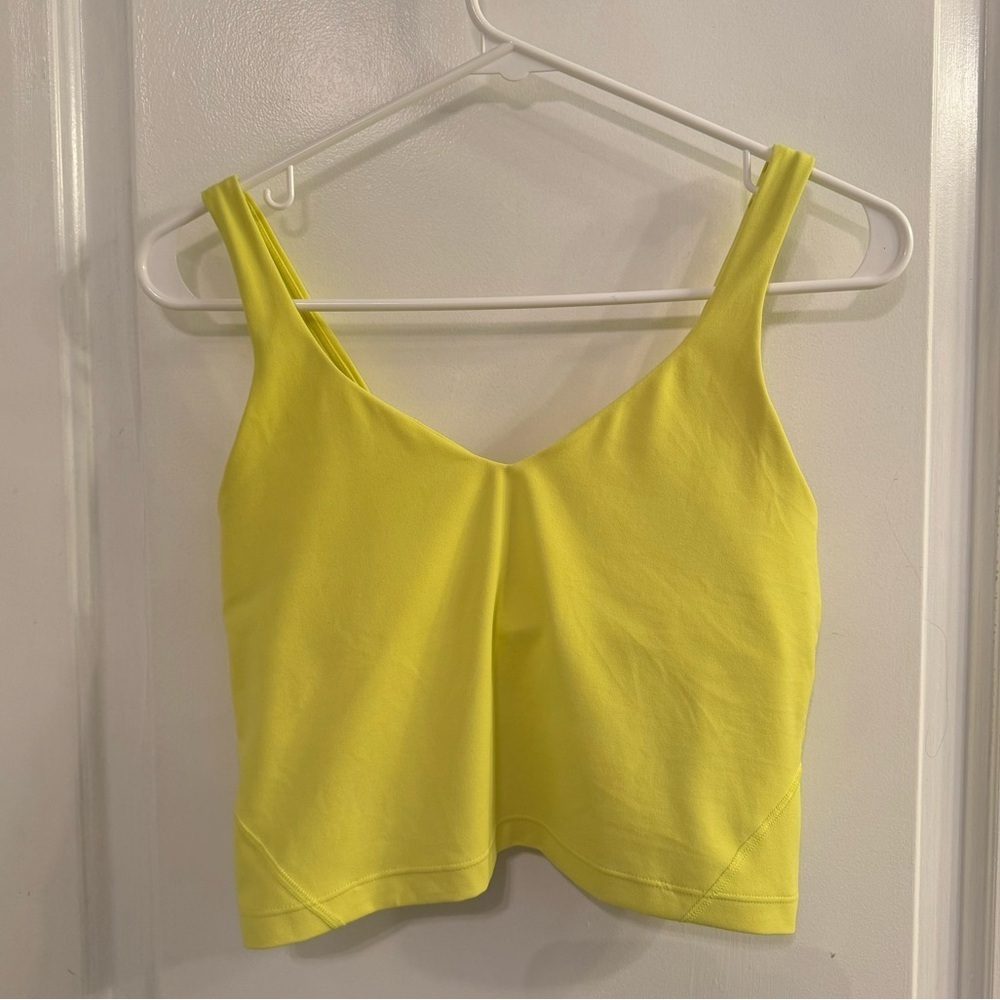 Lululemon Align Tank Top Electric Lemon
